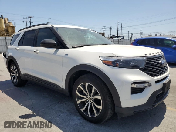 2024 Ford Explorer ST-Line с VIN 1FMSK7KH6RGA79673, выставлен на аукционе Copart как лот 56768055 с пробегом 14 878 миль миль и Списание • Salvage title. История ставок и продаж доступна на DreamBid. Изображение 4.