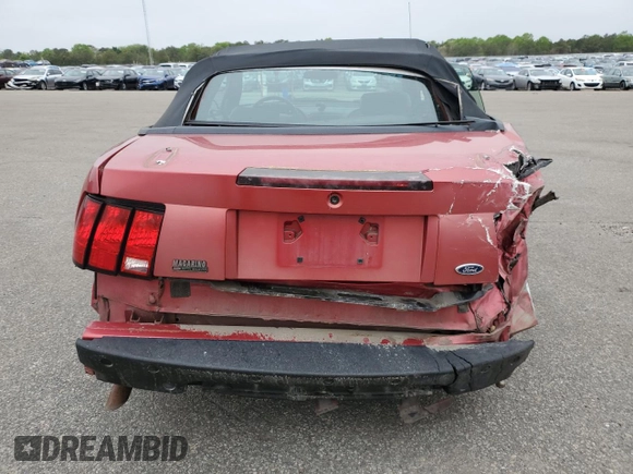 2001 Ford Mustang Deluxe с VIN 1FAFP444X1F234869, выставлен на аукционе Copart как лот 57380035 с пробегом 84 074 миль миль и Списание • Salvage title. История ставок и продаж доступна на DreamBid. Изображение 6.