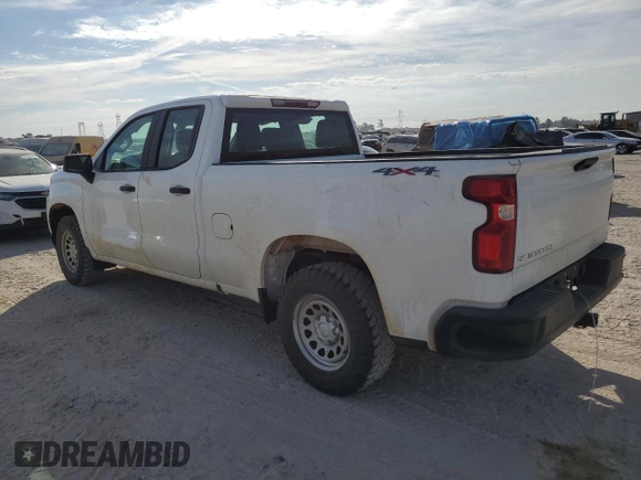 2020 Chevrolet Silverado 1500 Work Truck with VIN 1GCRYAEF9LZ177875, listed as a Copart auction lot 75811724 with 40,657 mi miles and Salvage Title. Bid and sale history available at carsss.com. Image 2.