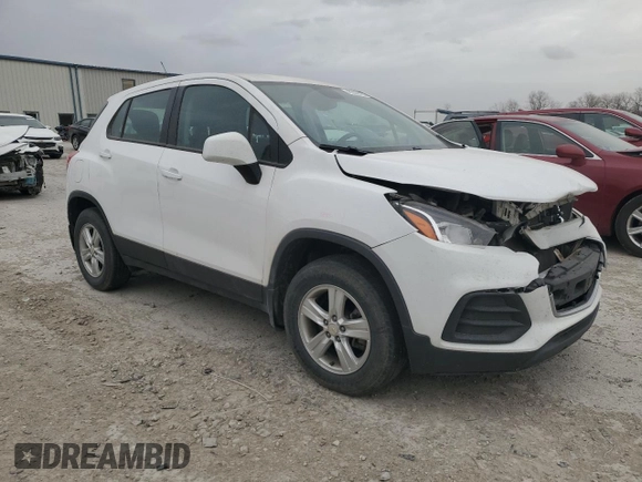 2018 Chevrolet Trax LS with VIN 3GNCJNSB6JL222866, listed as a Copart auction lot 49339525 with 125,242 mi miles and Salvage Title. Bid and sale history available at carsss.com. Image 4.