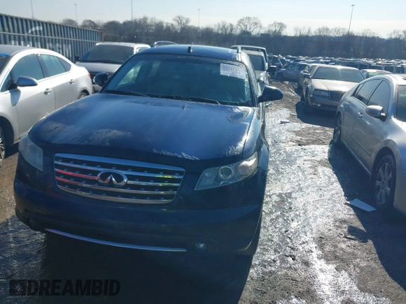 2006 Infiniti FX with VIN JNRAS08W66X210139, listed as a IAAI auction lot 41350692 with 185,057 mi miles and . Bid and sale history available at carsss.com. Image 6.
