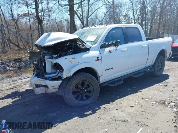 2019 Ram 2500 Laramie with VIN 3C6UR5FL7KG714624, listed as a IAAI auction lot 41917475 with 26,295 mi miles. Bid and sale history available at carsss.com. Image 17.