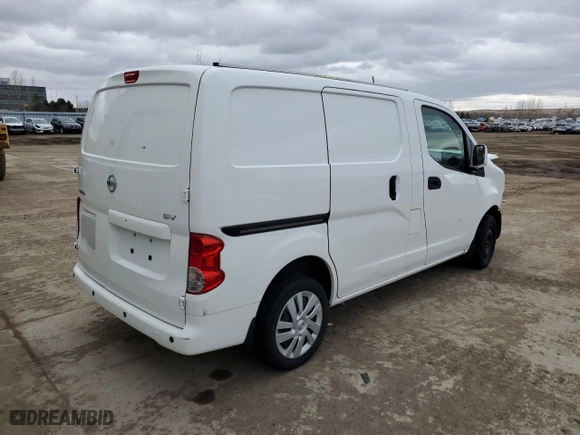 2020 Nissan NV200 Compact Cargo SV with VIN 3N6CM0KNXLK692109, listed as a Copart auction lot 43202025 with 152,887 mi miles and Salvage Title. Bid and sale history available at carsss.com. Image 3.