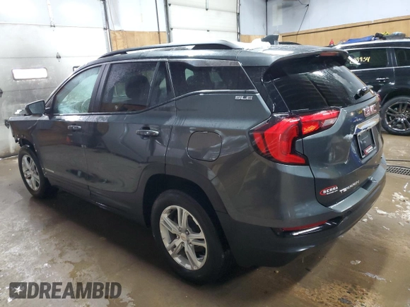 2021 GMC Terrain SLE with VIN 3GKALTEV1ML356410, listed as a Copart auction lot 45262545 with 48,847 mi miles and Salvage Title. Bid and sale history available at carsss.com. Image 2.