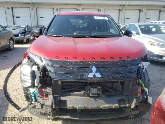 2023 Mitsubishi Outlander SE with VIN JA4J4UA89PZ050254, listed as a Copart auction lot 47002785 with 26,358 mi miles and Salvage Title. Bid and sale history available at carsss.com. Image 5.
