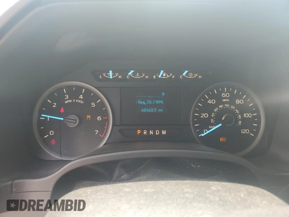 2019 Ford F-150 XL with VIN 1FTEW1E44KFD25160, listed as a Copart auction lot 62812725 with 68,460 mi miles and Clean title. Bid and sale history available at DreamBid. Image 9.
