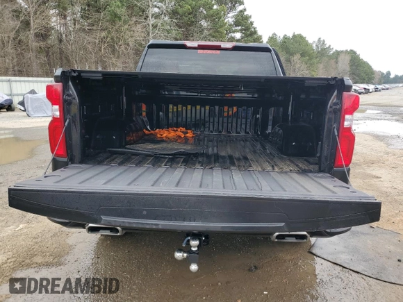 2024 Chevrolet Silverado 1500 RST with VIN 2GCUDEED3R1265107, listed as a Copart auction lot 45484095 with 8,903 mi miles and Salvage Title. Bid and sale history available at carsss.com. Image 6.