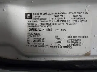 2004 Hummer H2 with VIN 5GRGN23U24H114260, listed as a IAAI auction lot 41346559 with 1 mi miles. Bid and sale history available at carsss.com. Image 9.
