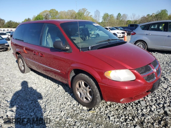 2002 Dodge Caravan ES with VIN 2B4GP54L72R641101, listed as a Copart auction lot 51695475 with 166,234 mi miles and Salvage Title. Bid and sale history available at carsss.com. Image 4.