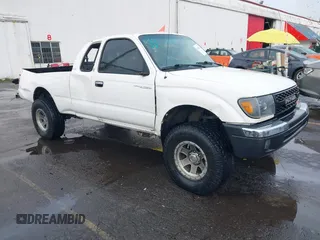 1999 Toyota Tacoma with VIN 4TAWN72N6XZ452890, listed as a IAAI auction lot 41485263 with 201,974 mi miles and . Bid and sale history available at DreamBid. Image 1.