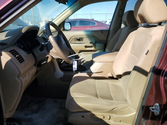 2007 Honda Pilot EX with VIN 5FNYF28427B030150, listed as a Copart auction lot 49239875 with 154,712 mi miles and Salvage Title. Bid and sale history available at carsss.com. Image 7.