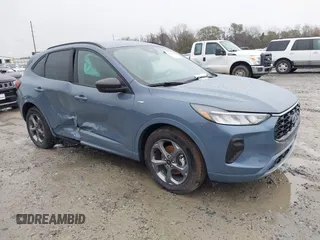 2024 Ford Escape ST-Line with VIN 1FMCU0MZ7RUA98522, listed as a IAAI auction lot 41268845 with 10,448 mi miles and . Bid and sale history available at DreamBid. Image 1.