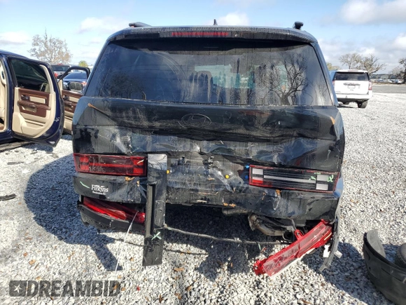 2024 Hyundai Santa Fe Calligraphy with VIN 5NMP54GL2RH041587, listed as a Copart auction lot 44824095 with 9,894 mi miles and Non repairable. Bid and sale history available at DreamBid. Image 6.