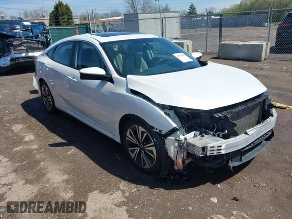 2016 Honda Civic Sedan EX-L with VIN 19XFC1F76GE034361, listed as a IAAI auction lot 41972953 with 93,209 mi miles. Bid and sale history available at carsss.com. Image 1.