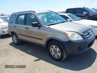 2006 Honda CR-V LX z VIN JHLRD78516C013905, wystawiony jako IAAI lot #39462229 z przebiegiem 156 893 mil mil oraz . Historia ofert i sprzedaży dostępna na DreamBid. Obrazek 1.