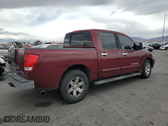 2005 Nissan Titan XE with VIN 1N6AA07A75N520364, listed as a Copart auction lot 46874915 with 234,431 mi miles and Clean Title. Bid and sale history available at DreamBid. Image 3.