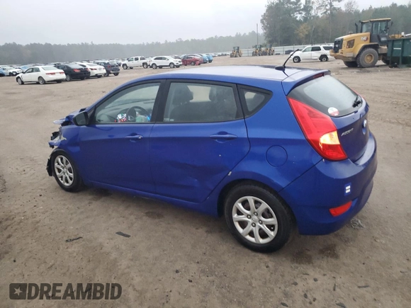 2012 Hyundai Accent GS with VIN KMHCT5AE7CU012313, listed as a Copart auction lot 81174134 with 173,415 mi miles and Salvage title. Bid and sale history available at DreamBid. Image 2.