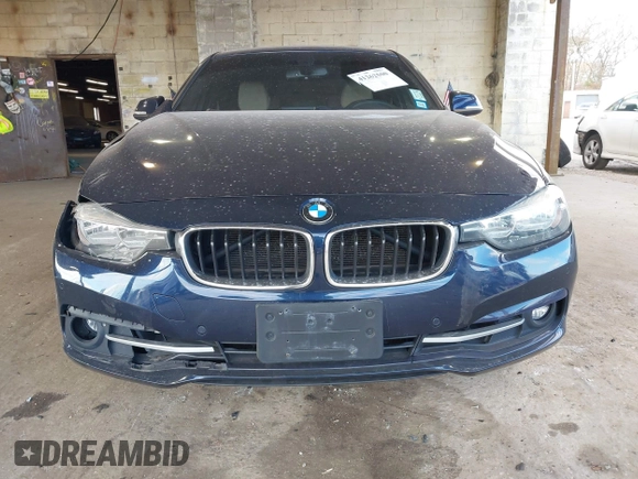 2017 BMW 3 Series 330i xDrive with VIN WBA8D9G51HNU60678, listed as a IAAI auction lot 41262500 with 87,900 mi miles. Bid and sale history available at carsss.com. Image 12.