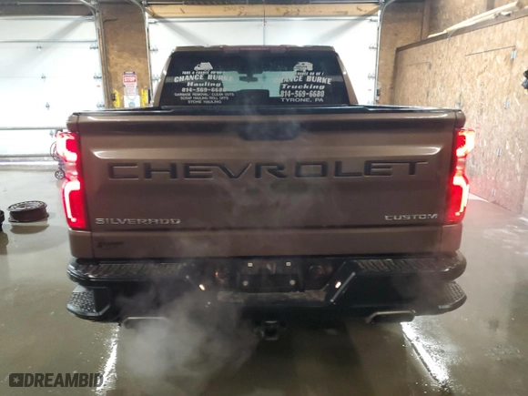 2019 Chevrolet Silverado 1500 Custom Trail Boss with VIN 3GCPYCEF2KG220731, listed as a Copart auction lot 47949865 with 74,962 mi miles and Salvage Title. Bid and sale history available at carsss.com. Image 6.