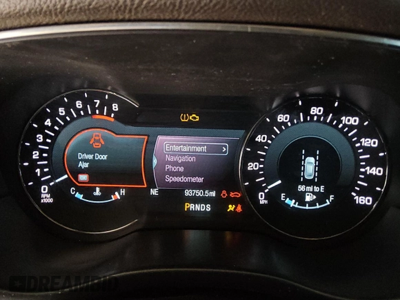 2018 Lincoln MKC Reserve with VIN 5LMTJ3DH3JUL18368, listed as a Copart auction lot 88420345 with 93,750 mi miles and Clean Title. Bid and sale history available at DreamBid. Image 9.