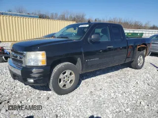 2007 Chevrolet Silverado 1500 LT w/1LT with VIN 2GCEC19J171617078, listed as a Copart auction lot 48334445 with 177,623 mi miles and Clean Title. Bid and sale history available at carsss.com. Image 1.