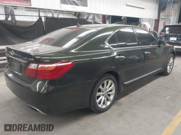 2010 Lexus LS 460 with VIN JTHBL5EF2A5092130, listed as a IAAI auction lot 41881304 with 197,276 mi miles and . Bid and sale history available at DreamBid. Image 4.