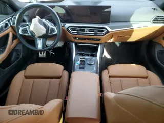 2024 BMW i4 eDrive40 with VIN WBY73AW06RFS32808, listed as a Copart auction lot 85585424 with 15,669 mi miles and Salvage Title. Bid and sale history available at carsss.com. Image 8.