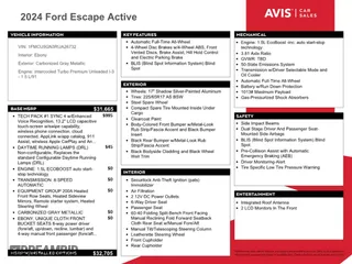 2024 Ford Escape Active with VIN 1FMCU9GN3RUA26732, listed as a Copart auction lot 53451205 with 13,323 mi miles and Clean Title. Bid and sale history available at carsss.com. Image 12.