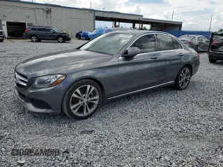 2017 Mercedes-Benz C 300 with VIN 55SWF4JB3HU208966, listed as a Copart auction lot 62895365 with 126,611 mi miles and Clean title. Bid and sale history available at DreamBid. Image 1.