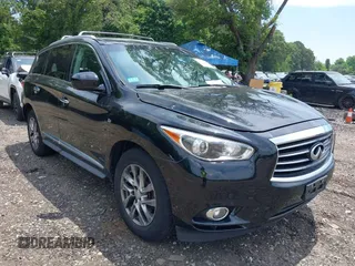 2015 Infiniti QX60 with VIN 5N1AL0MM9FC517227, listed as a IAAI auction lot 42617058 with 110,791 mi miles and . Bid and sale history available at DreamBid. Image 1.