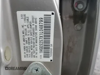 2001 Honda Civic EX with VIN 1HGES257X1L048799, listed as a Copart auction lot 51830975 with 201,051 mi miles and Salvage Title. Bid and sale history available at carsss.com. Image 13.