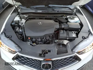 2020 Acura TLX w/A-Spec Pkg with VIN 19UUB3F67LA003373, listed as a Copart auction lot 86841414 with 51,041 mi miles and Salvage Title. Bid and sale history available at carsss.com. Image 11.