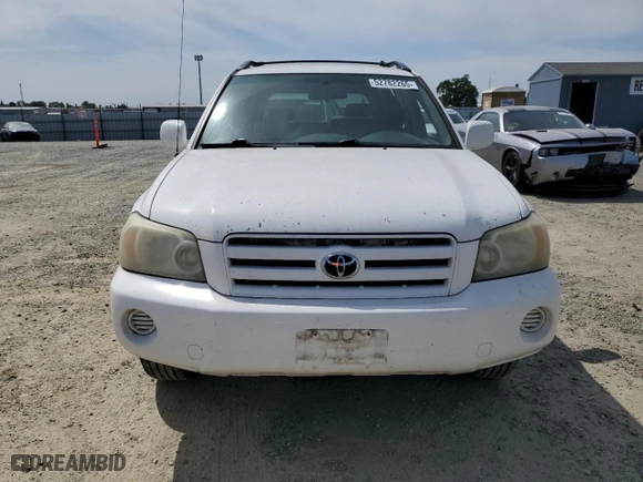 2005 Toyota Highlander with VIN JTEGP21A750070319, listed as a Copart auction lot 52782265 with 231,343 mi miles and Salvage Title. Bid and sale history available at carsss.com. Image 5.