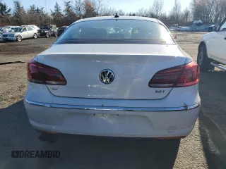 2014 Volkswagen CC Lux with VIN WVWRP7AN6EE528612, listed as a Copart auction lot 84805884 with 92,024 mi miles and Salvage Title. Bid and sale history available at carsss.com. Image 6.