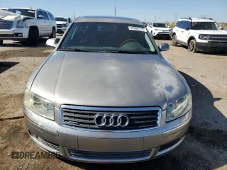 2005 Audi A8 with VIN WAUML44E45N012262, listed as a Copart auction lot 59984715 with 289,154 mi miles and Salvage title. Bid and sale history available at DreamBid. Image 5.