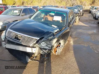 2005 Lexus LS 430 with VIN JTHBN36F855005771, listed as a IAAI auction lot 41233919 with 273,798 mi miles. Bid and sale history available at carsss.com. Image 6.