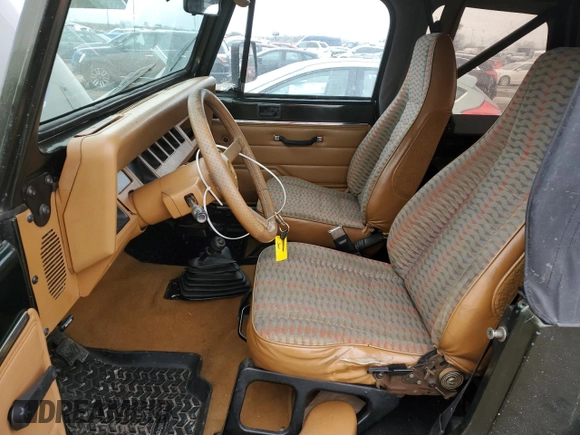 1995 Jeep Wrangler S with VIN 1J4FY19P9SP241990, listed as a Copart auction lot 85860574 with 162,408 mi miles and Clean Title. Bid and sale history available at carsss.com. Image 7.