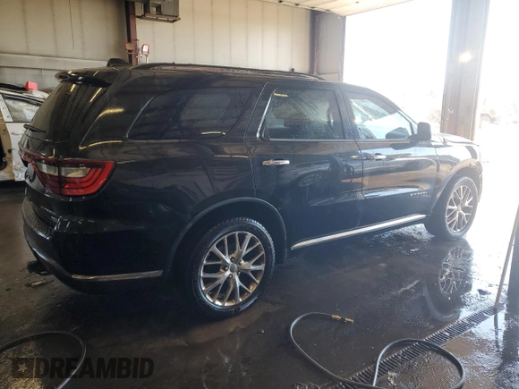2014 Dodge Durango Citadel with VIN 1C4RDJEG6EC337284, listed as a Copart auction lot 46828485 with 133,812 mi miles and Salvage Title. Bid and sale history available at DreamBid. Image 3.