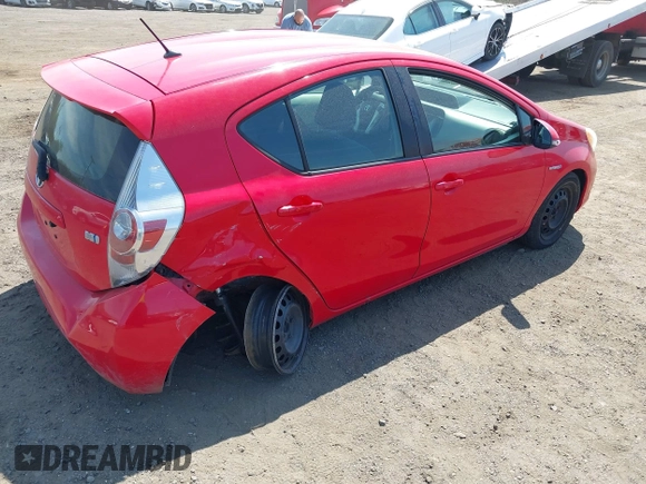 2012 Toyota Prius One z VIN JTDKDTB33C1507141, wystawiony jako IAAI lot #42107305 z przebiegiem 210 398 mil mil oraz . Historia ofert i sprzedaży dostępna na DreamBid. Obrazek 4.