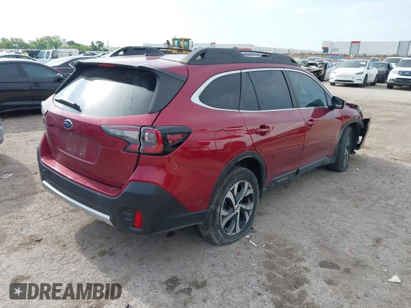 2022 Subaru Outback Limited with VIN 4S4BTANC7N3125409, listed as a IAAI auction lot 42191757 with 47,530 mi miles and . Bid and sale history available at DreamBid. Image 4.