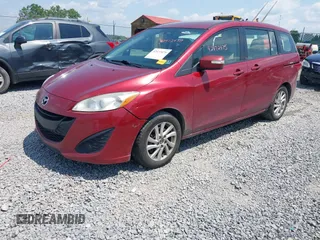 2013 Mazda 5 Sport z VIN JM1CW2BL9D0156297, wystawiony jako IAAI lot #42472475 z przebiegiem 249 858 mil mil oraz . Historia ofert i sprzedaży dostępna na DreamBid. Obrazek 2.