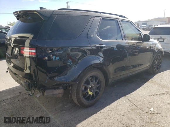 2018 Land Rover Discovery HSE with VIN SALRR2RV0JA071405, listed as a Copart auction lot 63551103 with 75,520 mi miles. Bid and sale history available at carsss.com. Image 3.