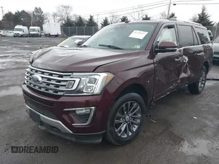 2021 Ford Expedition Max Limited with VIN 1FMJK2ATXMEA37807, listed as a IAAI auction lot 41732527 with 106,374 mi miles and . Bid and sale history available at DreamBid. Image 2.