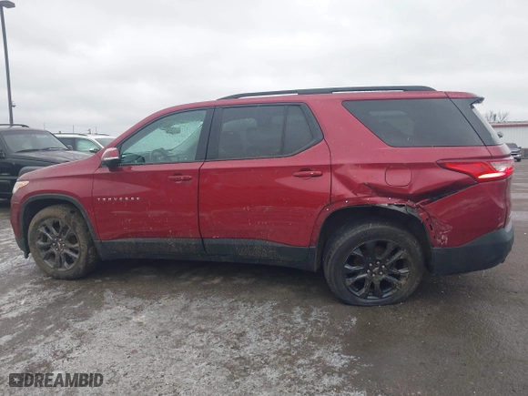 2019 Chevrolet Traverse RS with VIN 1GNERJKX7KJ101469, listed as a IAAI auction lot 41519197 with 85,081 mi miles. Bid and sale history available at carsss.com. Image 14.