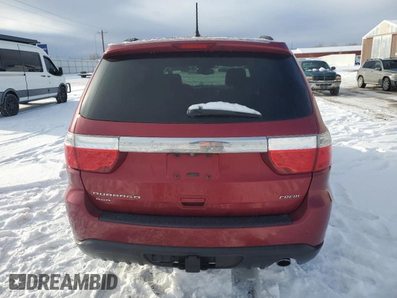 2013 Dodge Durango Crew z VIN 1C4RDJDG7DC667578, wystawiony jako Copart lot #87421514 z przebiegiem 174 551 mil mil oraz Czysty tytuł • Clean title. Historia ofert i sprzedaży dostępna na DreamBid. Obrazek 6.