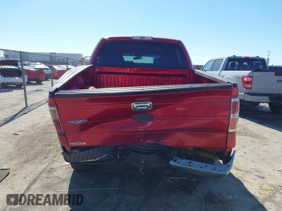 2010 Ford F-150 XL with VIN 1FTEW1C84AFB78455, listed as a IAAI auction lot 41489596 with 190,651 mi miles. Bid and sale history available at carsss.com. Image 16.