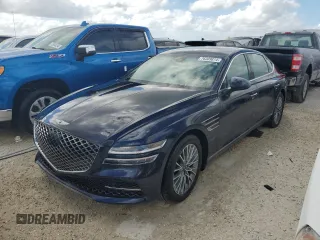 2023 Genesis G80 2.5T with VIN KMTGB4SC0PU194802, listed as a Copart auction lot 76309874 with 0 mi miles and Non Repairable. Bid and sale history available at carsss.com. Image 1.