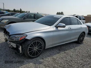 2021 Mercedes-Benz C 300 with VIN W1KWF8DB8MR638345, listed as a Copart auction lot 55027915 with 43,623 mi miles and Clean Title. Bid and sale history available at DreamBid. Image 1.