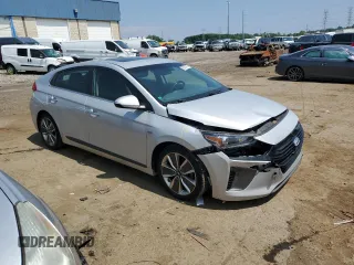 2018 Hyundai Ioniq Limited with VIN KMHC85LCXJU071785, listed as a Copart auction lot 63737715 with 73,002 mi miles and Clean title. Bid and sale history available at DreamBid. Image 4.
