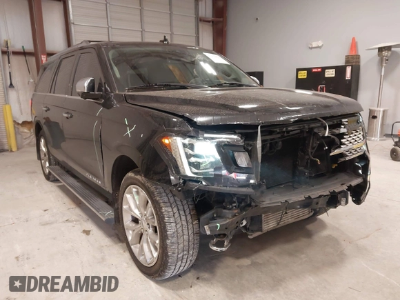 2018 Ford Expedition Max Platinum with VIN 1FMJK1MT4JEA61473, listed as a IAAI auction lot 41418029 with 163,347 mi miles and . Bid and sale history available at DreamBid. Image 6.